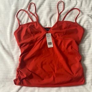 Bebe Lya Ruched Knit Top✨